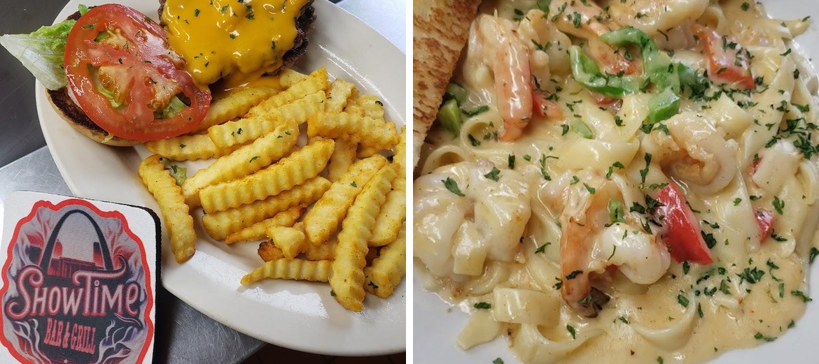 ShowTime Bar and Grill Menu